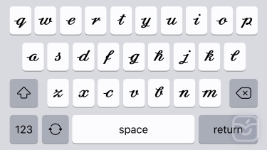تصاویر Fonts for iPhones and iPad ++