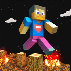 لوگو Craft Parkour : 3D Blocky Race