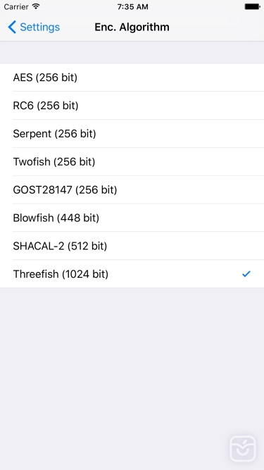 تصاویر Paranoia Text Encryption PRO