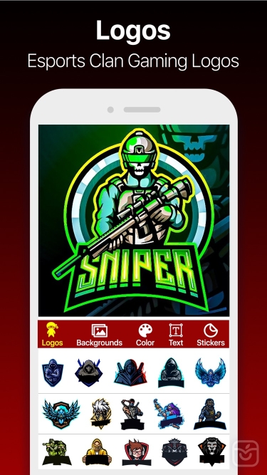 تصاویر Logo Gamer Esport Gaming Maker