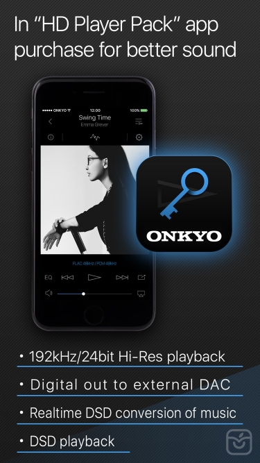 تصاویر Onkyo HF Player - Hi-Res Music