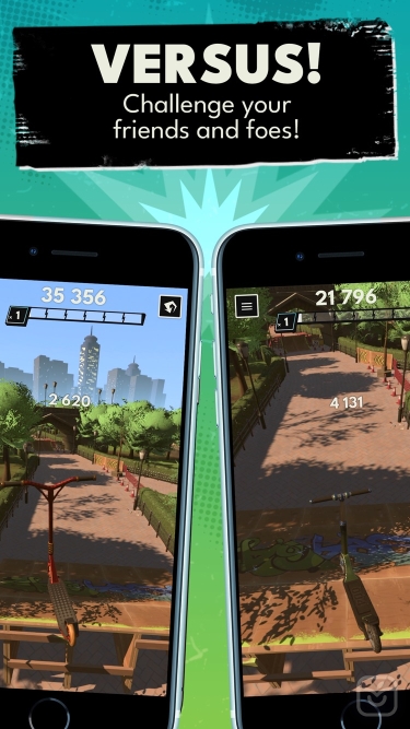تصاویر Touchgrind Scooter