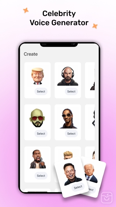 تصاویر Parrot: AI Voice Generator ++