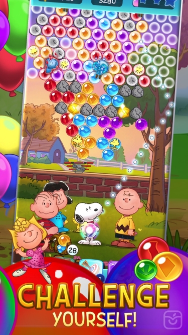 تصاویر Bubble Shooter - Snoopy POP!
