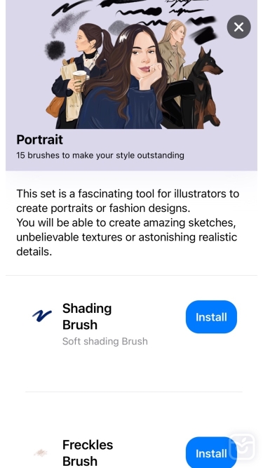 تصاویر Tools for Procreate ++