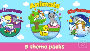تصاویر Drawing for kids: doodle games