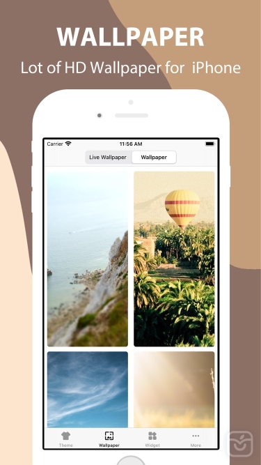 تصاویر App Icons & Widget - Theme Kit