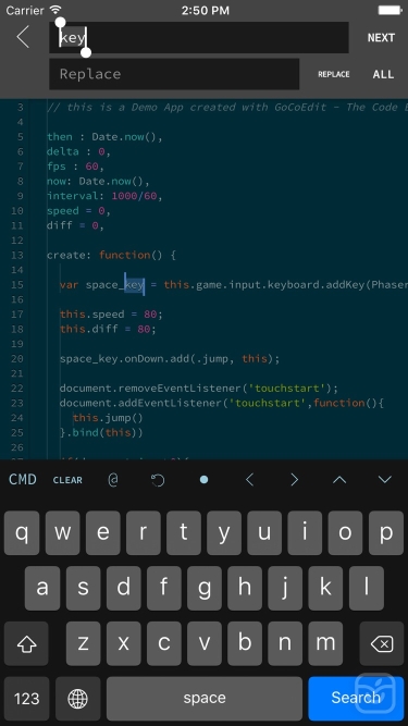 تصاویر GoCoEdit - Code & Text Editor