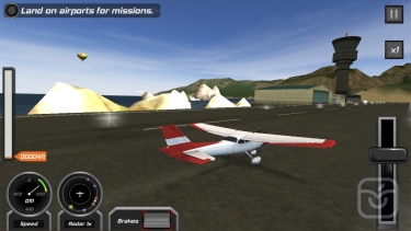 تصاویر Flight Pilot Simulator 3D!