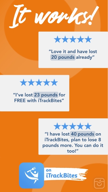 تصاویر iTrackBites: Weight Loss Diet