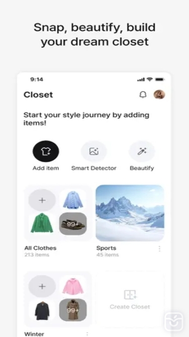 تصاویر Acloset - AI Fashion Assistant++