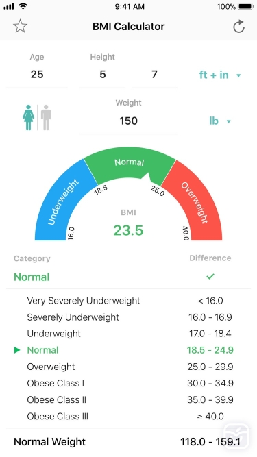 تصاویر BMI Calculator – Weight Loss