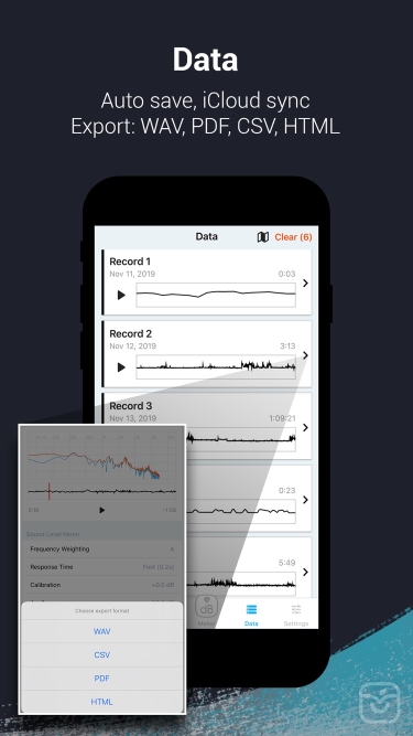 تصاویر Decibel X PRO: dBA Noise Meter ++