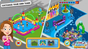 تصاویر My Town - City Building Games