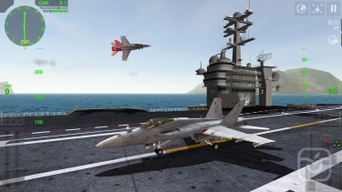 تصاویر F18 Carrier Landing Lite