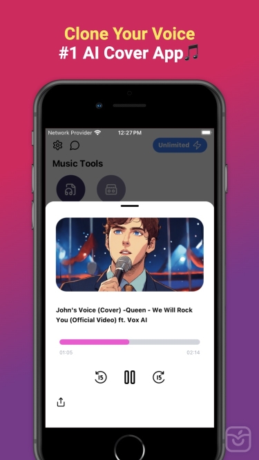 تصاویر Vox AI: Clone Voice & Songs ++