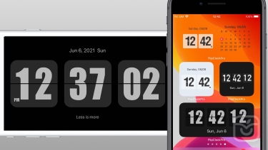 تصاویر Flip Clock Pro - time widgets
