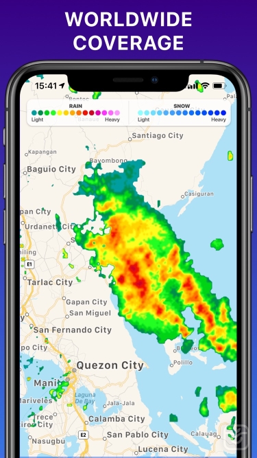 تصاویر RAIN RADAR ° live weather maps