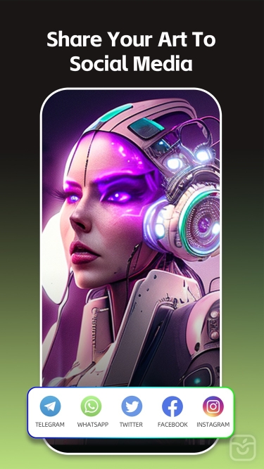 تصاویر AI Art Generator - GoArt ++