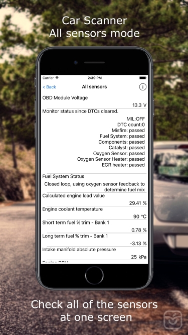 تصاویر Car Scanner ELM OBD2 ++