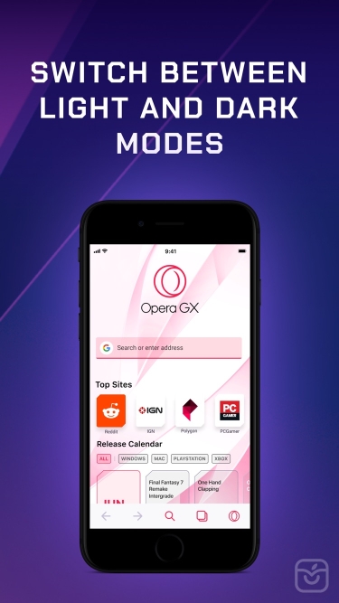 تصاویر Opera GX