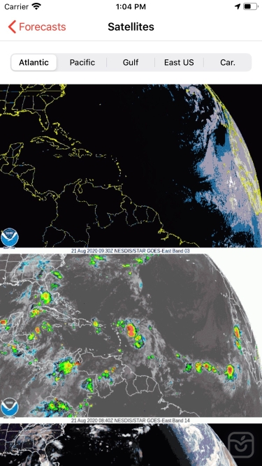 تصاویر My Hurricane Tracker & Alerts