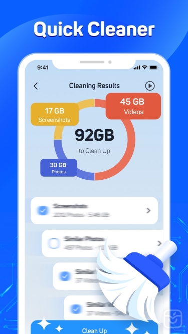 تصاویر Quick Cleaner : Clean Storage