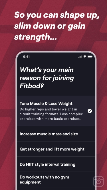 تصاویر Fitbod Workout & Fitness Plans