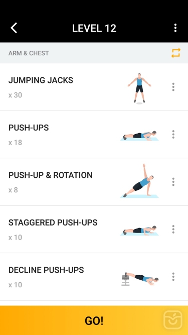 تصاویر Home Workout for Men ++