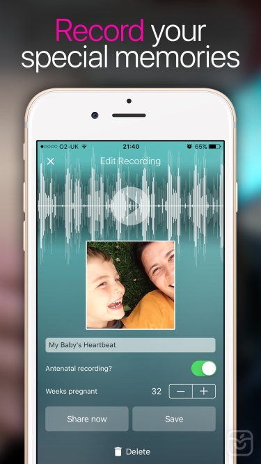 تصاویر Hear My Baby Heartbeat App