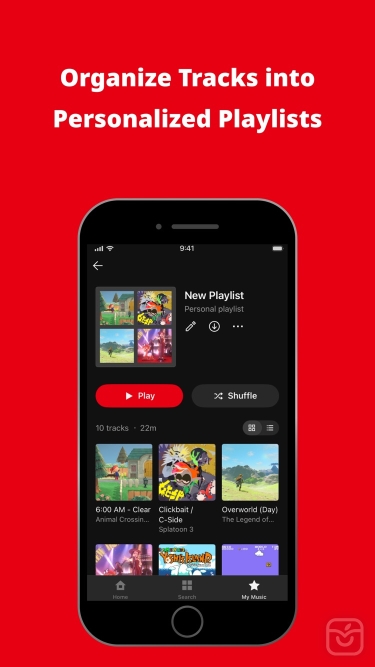 تصاویر Nintendo Music ++