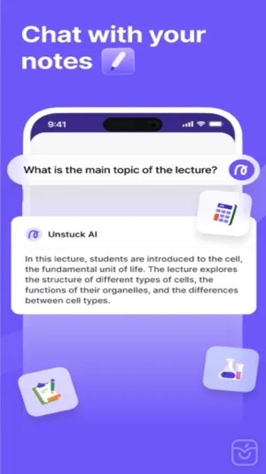 تصاویر Unstuck AI Note Taker++