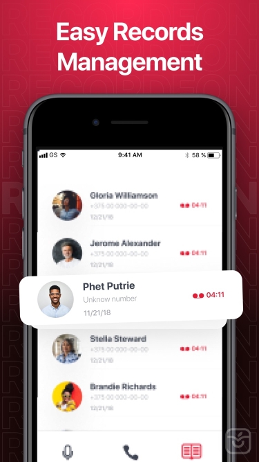 تصاویر Recordeon: Call Recorder Plus