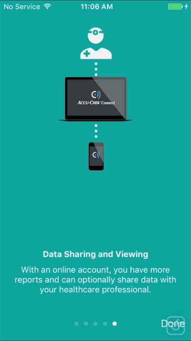 تصاویر Accu-Chek® Connect App - US