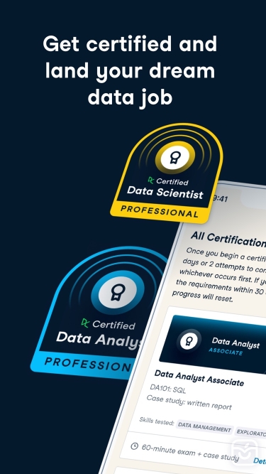 تصاویر DataCamp: Data Science and AI ++