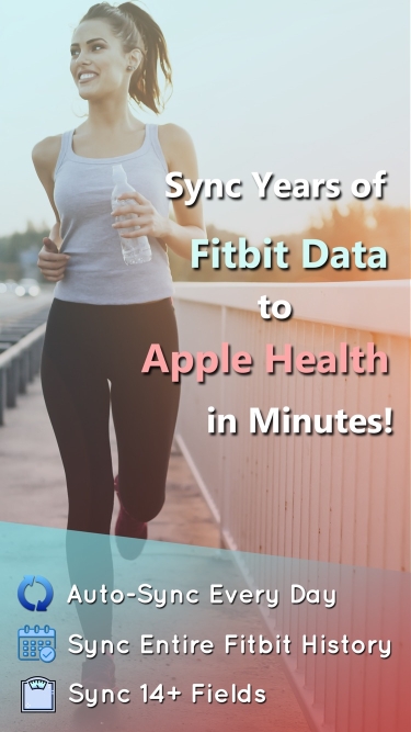 fitbit to apple health sync