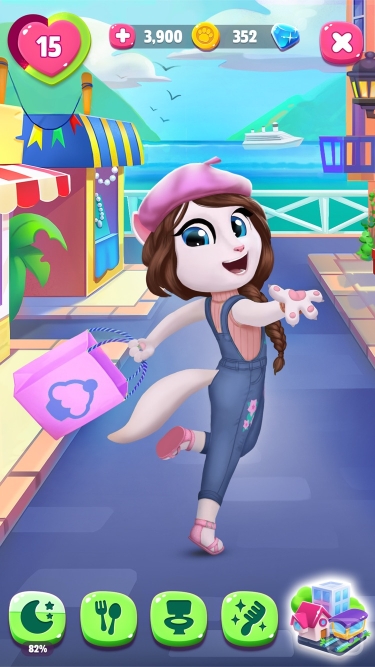 تصاویر Meine Talking Angela 2+ |Arcade