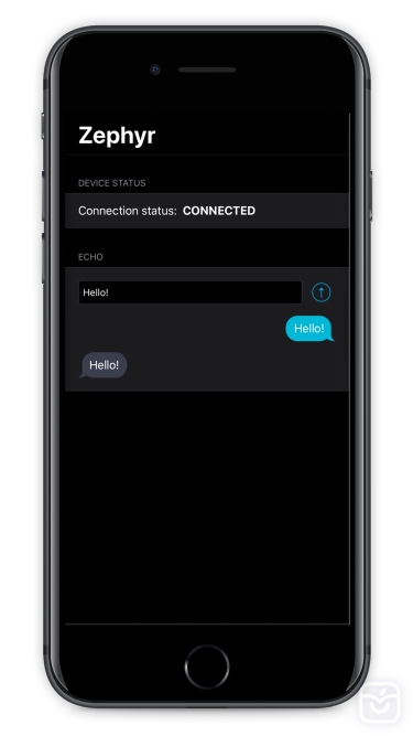 تصاویر nRF Connect Device Manager