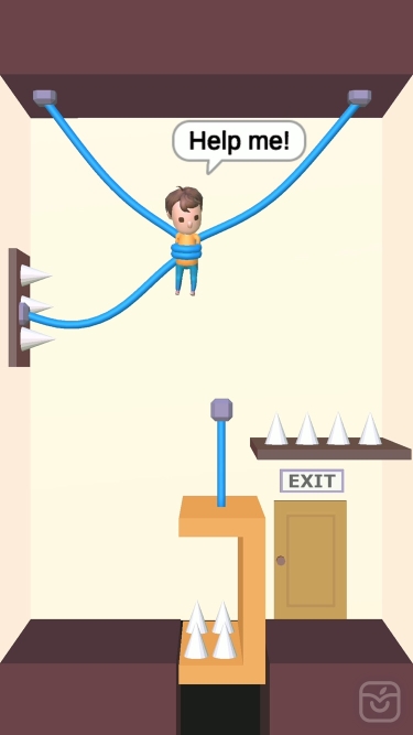 تصاویر Rescue Cut - Rope Puzzle