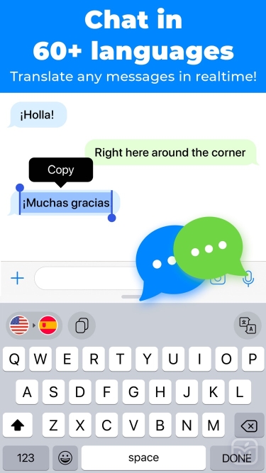 تصاویر OkTalk Keyboard Translator ++