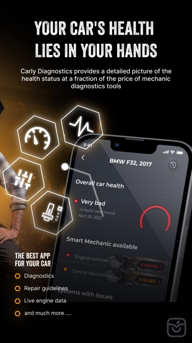 تصاویر Carly — OBD2 car scanner ++