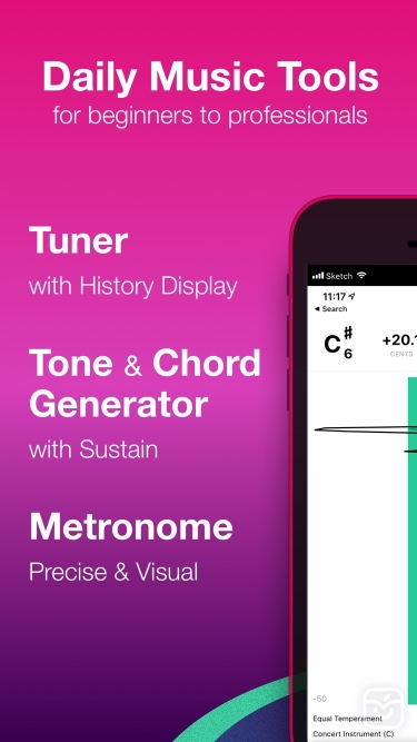 تصاویر Tunable – Tuner & Metronome