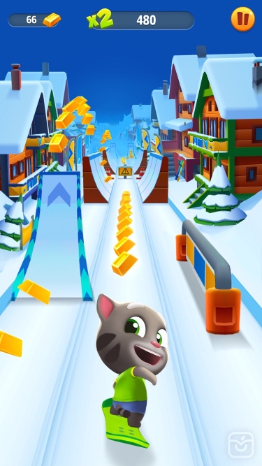 تصاویر Talking Tom Gold Run ++