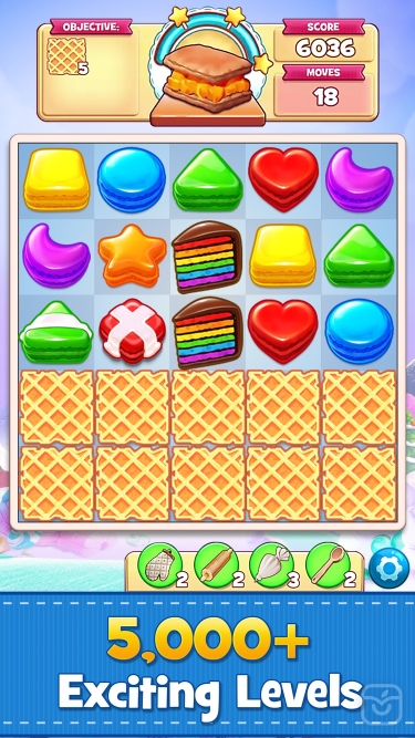 Candy Crush Friends Saga Level 3966 
