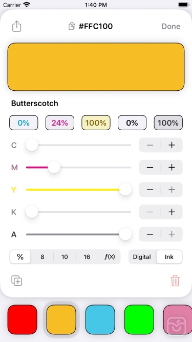 تصاویر Color Pro – P3 Picker