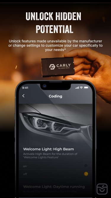 تصاویر Carly — OBD2 car scanner ++