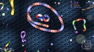 تصاویر wormy.io: snake game