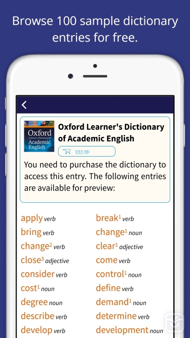 تصاویر Oxford Learner’s Academic Dict