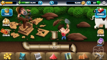 تصاویر Diggy's Adventure: Pipe Games