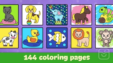 تصاویر Drawing for kids: doodle games